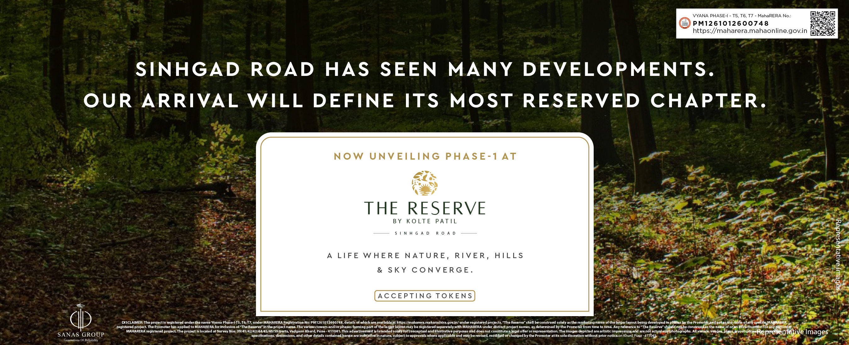 The Reserve by Kolte Patil — Sinhgad Road, Pune — facade view